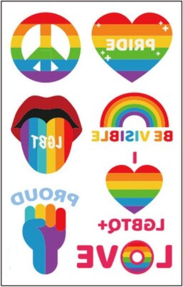 Tattoo Diverse LGBTQ|Nep Tattoo|Plak Tattoo|Festival|Pride|LGBT